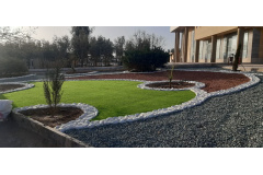 اجرای پروژه محوطه‌سازی ورودی ساختمان مهندسی با رویکرد صرفه‌جویی در مصرف آب