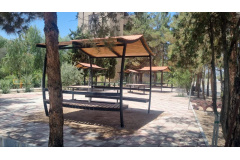 ارتقای فضای رفاهی خوابگاه مرکزی خواهران با بهسازی بخشی از محوطه