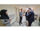 عرض تبریک معاون اداری مالی دانشگاه از  مهندسان دفتر فنی و طرح های عمرانی