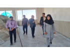 بازدید رئیس دانشکده معماری و هنر از روند اجرایی پروژه پژوهشکده فرش