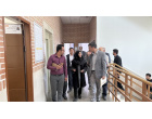 بازدید مهندس حسین شفیعی، معاون عمرانی امور آموزش عالی سازمان برنامه و بودجه کشور  از پروژه های عمرانی دانشگاه کاشان