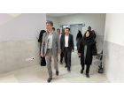 بازدید مهندس حسین شفیعی، معاون عمرانی امور آموزش عالی سازمان برنامه و بودجه کشور  از پروژه های عمرانی دانشگاه کاشان