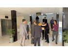 بازدید مهندس حسین شفیعی، معاون عمرانی امور آموزش عالی سازمان برنامه و بودجه کشور  از پروژه های عمرانی دانشگاه کاشان