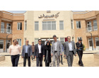 بازدید مهندس حسین شفیعی، معاون عمرانی امور آموزش عالی سازمان برنامه و بودجه کشور  از پروژه های عمرانی دانشگاه کاشان
