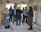 بازدید معاون و مدیران حوزه دانشجویی از عملیات عمرانی خوابگاهها