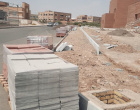 آغازبهسازی محوطه جلو و پشت کتابخانه مرکزی