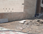 آغازبهسازی محوطه جلو و پشت کتابخانه مرکزی