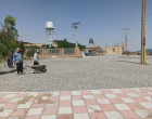 بهسازی محوطه درب ورودی شماره 5