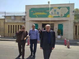بازدید از ساختمان‌های اقماری دانشگاه کاشان