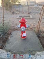 نصب شیرهای هیدرانت (آتش نشانی) در سطح دانشگاه