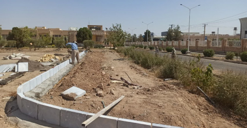 بهسازی و سامان دهی محوطه پیرامونی تالار فیض