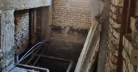 اصلاح فاضلاب آشپزخانه های بلوک های 4 و 5 خوابگاه خواهران